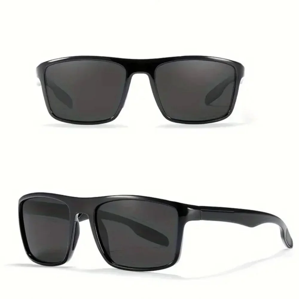 Polarized Sunglasses Men Outdoor Sports Driving Fishing Trendy Shades Square New